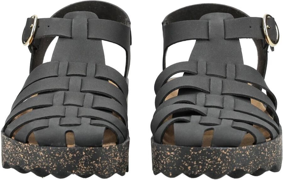 Asportuguesas CALIX Sandalen met hak Dames Sandalen Zwart - Foto 3