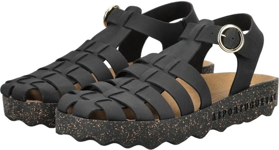 Asportuguesas CALIX Sandalen met hak Dames Sandalen Zwart - Foto 5