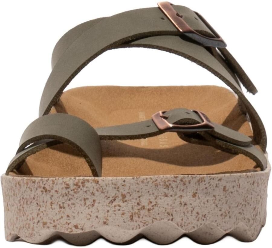Asportuguesas Teenslipper olijfgroen - Foto 3