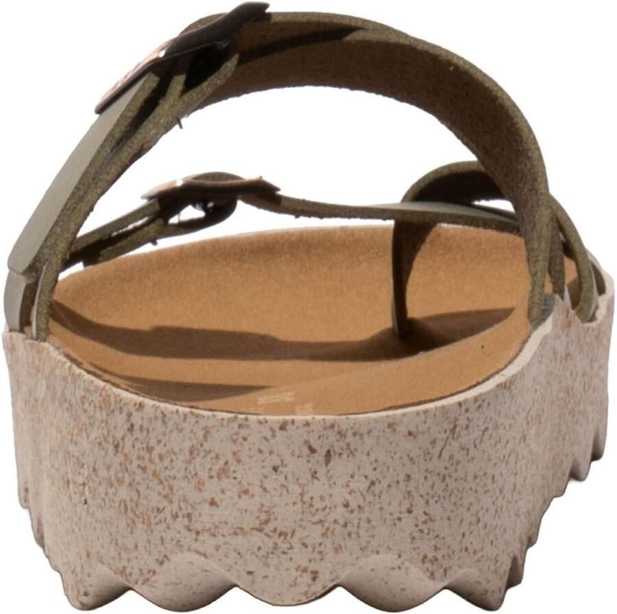 Asportuguesas Teenslipper olijfgroen - Foto 2