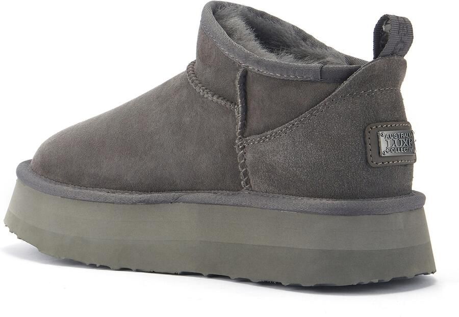 Australia Luxe Collective Boots ' COSY ULTRA SHORT PLATFOAM ' grijs - Foto 2