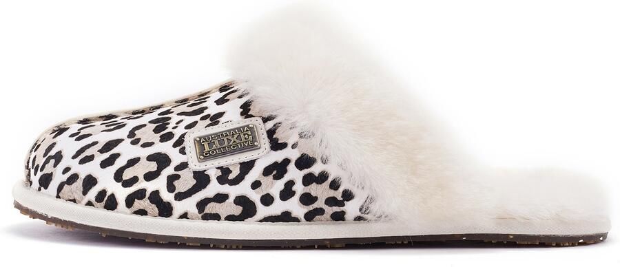Australia Luxe Collective Muiltjes bruin zwart wit