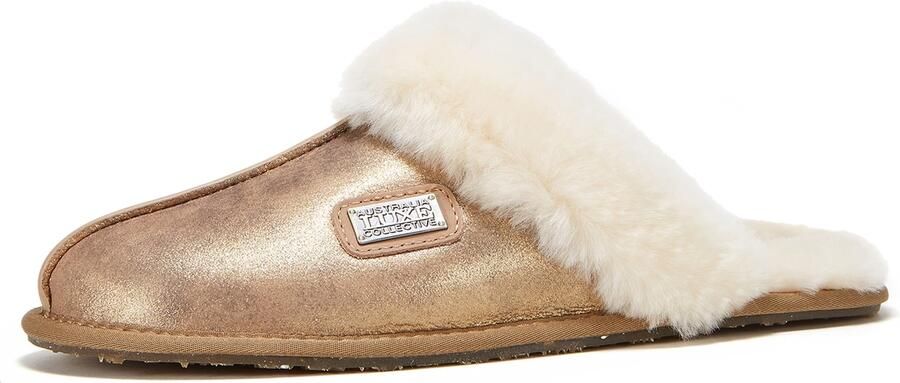 Australia Luxe Collective Muiltjes lichtbeige goud - Foto 4