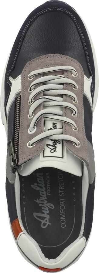 AUSTRALIAN FOOTWEAR Sneakers laag 'Connery' navy stone grey wit - Foto 6