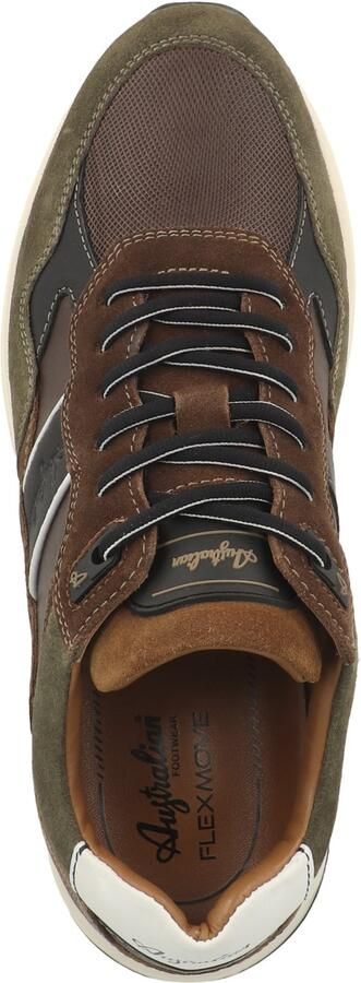 AUSTRALIAN FOOTWEAR Sneakers laag 'Grants' beige donkerbruin kaki zwart - Foto 4
