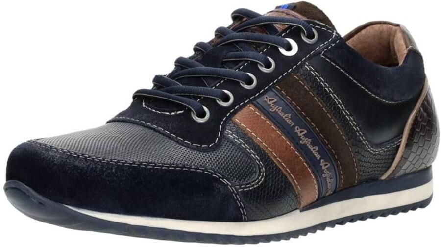 Australian Camaro Lage sneakers Leren Sneaker Heren Blauw - Foto 12