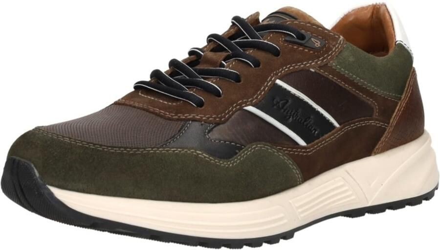 AUSTRALIAN FOOTWEAR Sneakers laag 'Grants' beige donkerbruin kaki zwart - Foto 9