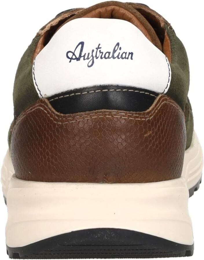 AUSTRALIAN FOOTWEAR Sneakers laag 'Grants' beige donkerbruin kaki zwart - Foto 5