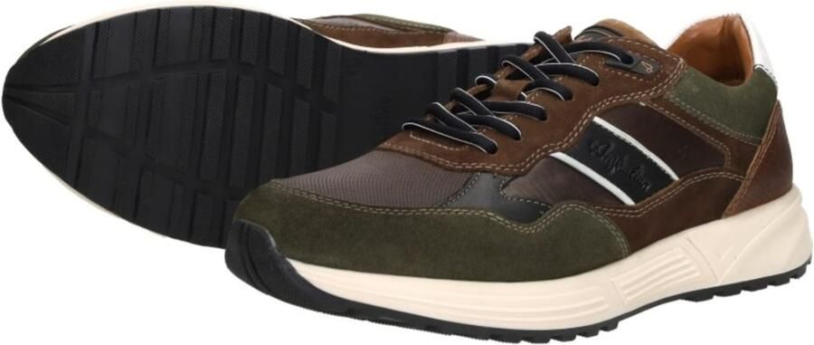 AUSTRALIAN FOOTWEAR Sneakers laag 'Grants' beige donkerbruin kaki zwart - Foto 2