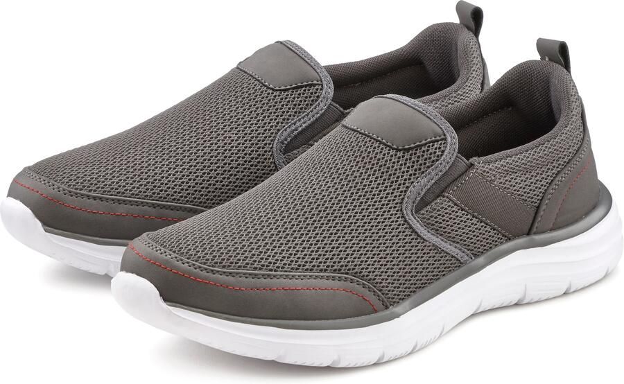Authentic Le Jogger Slip-ons donkergrijs - Foto 4