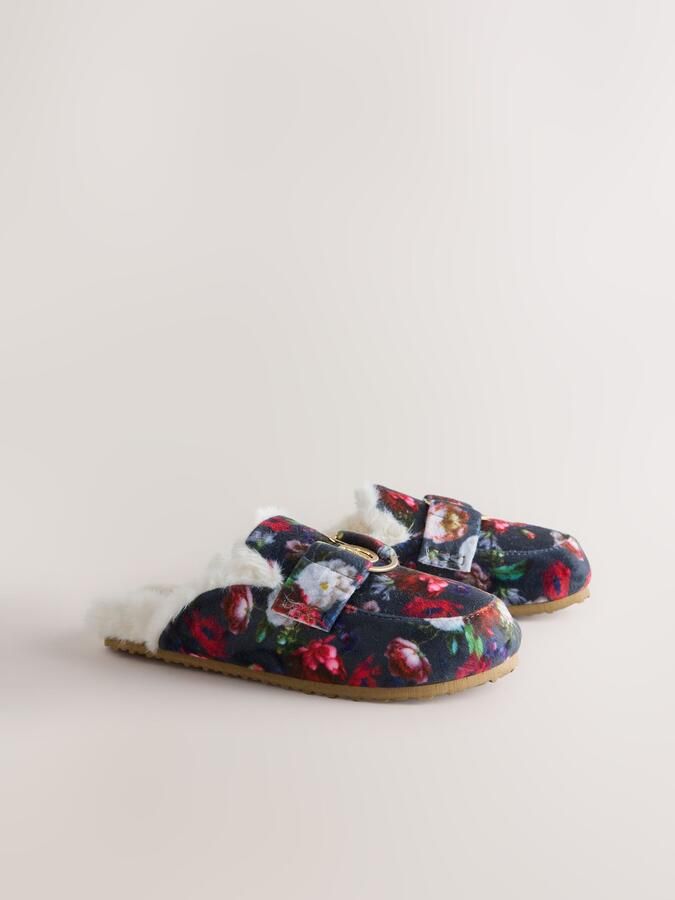 B by Ted Baker Huisschoenen crème grafiet olijfgroen donkerrood - Foto 5