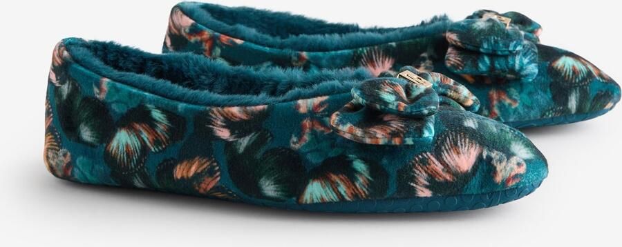 B by Ted Baker Huisschoenen turquoise cyaan blauw lichtoranje zwart - Foto 5