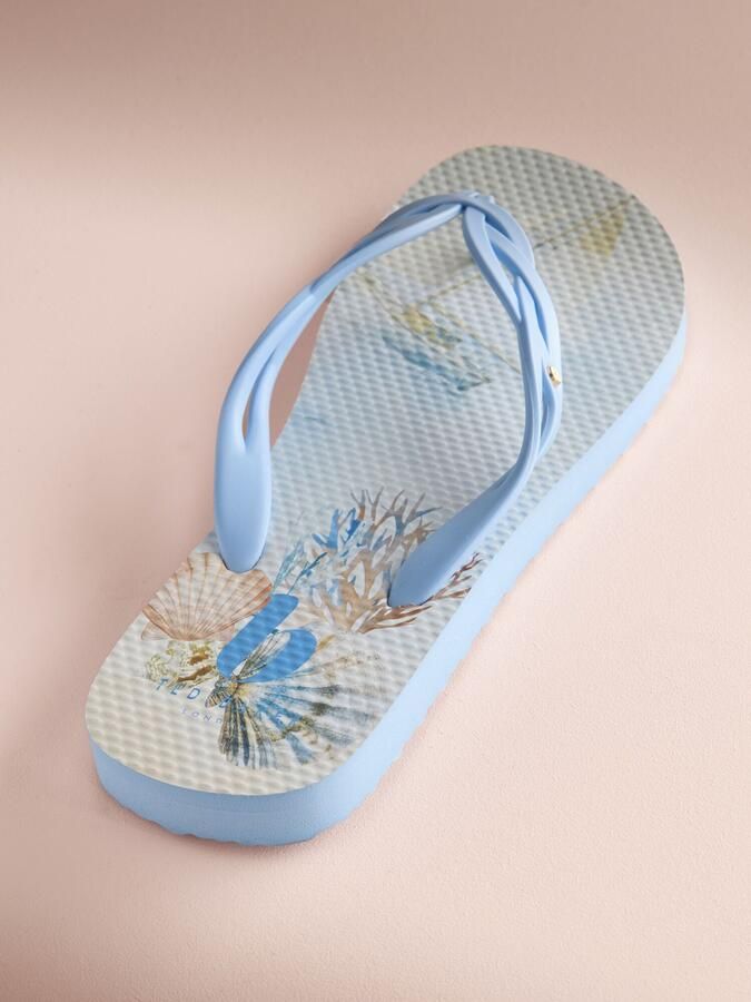 B by Ted Baker Teenslipper blauw - Foto 3