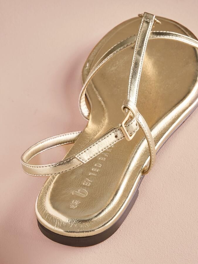 B by Ted Baker Teenslipper goud - Foto 4