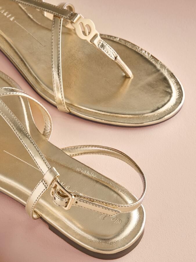B by Ted Baker Teenslipper goud - Foto 5