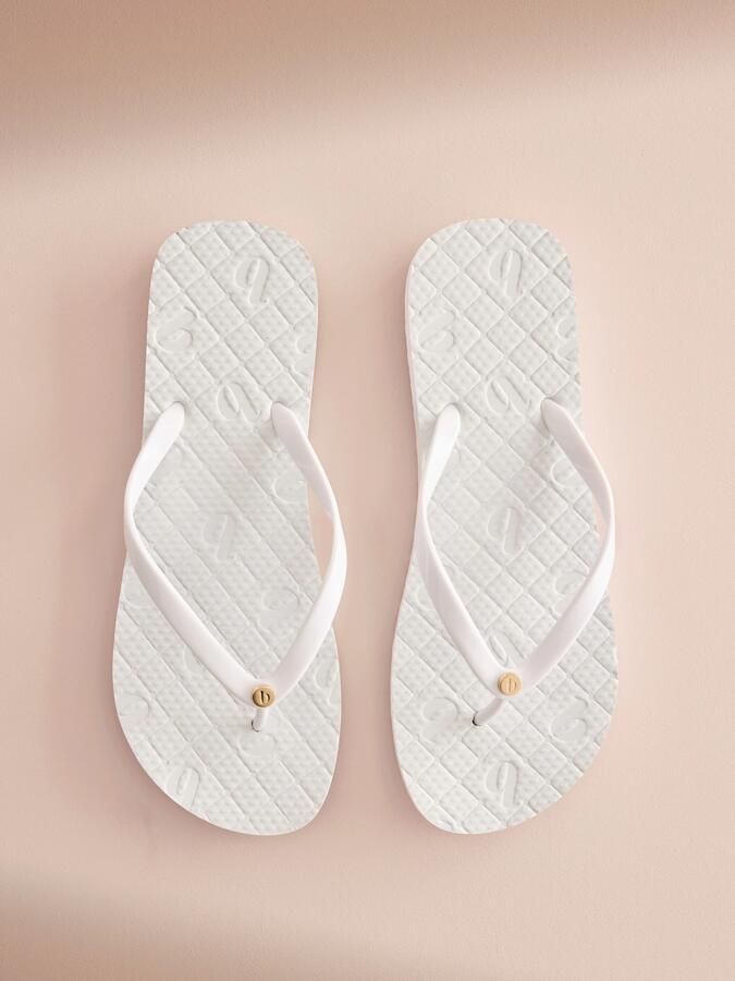 B by Ted Baker Teenslipper wit - Foto 2