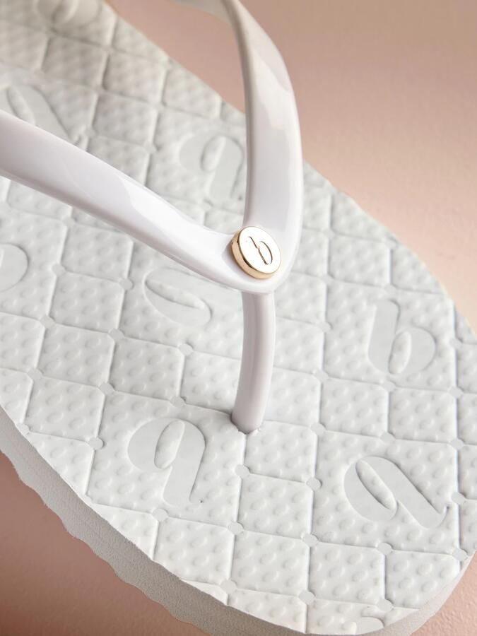 B by Ted Baker Teenslipper wit - Foto 4