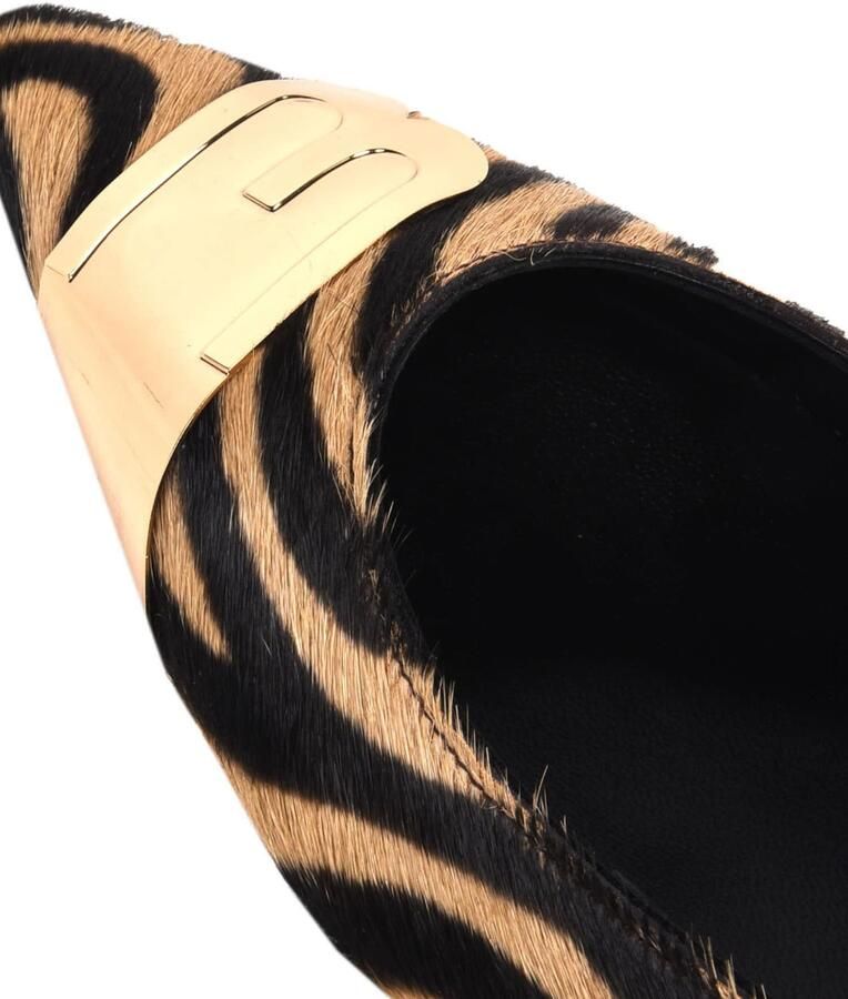 BALDININI Ballerina beige zwart - Foto 2