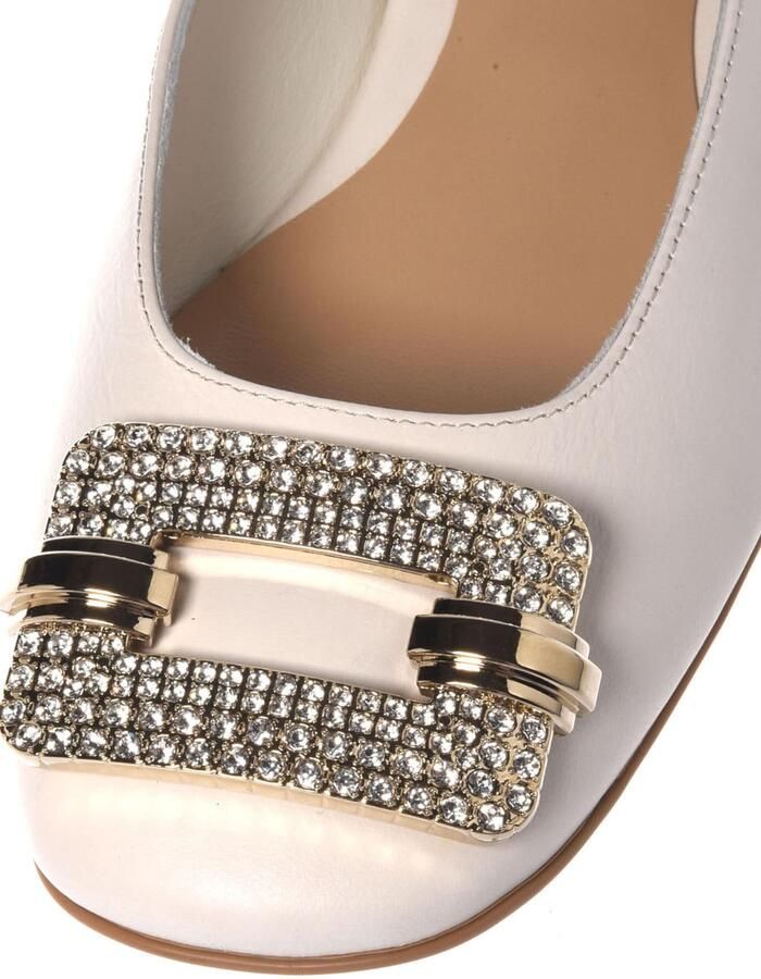 BALDININI Ballerina lichtbeige transparant - Foto 2