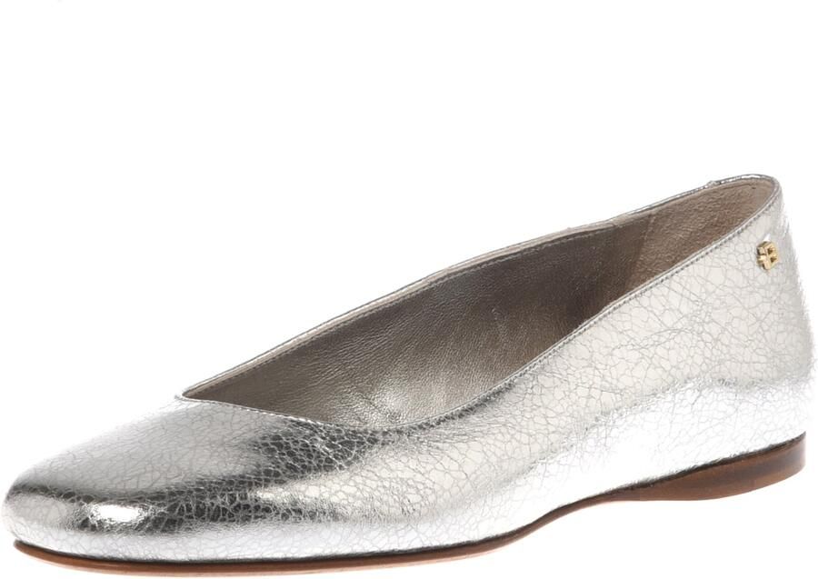 Baldinini Cracked Laminated Nappa Ballerina
