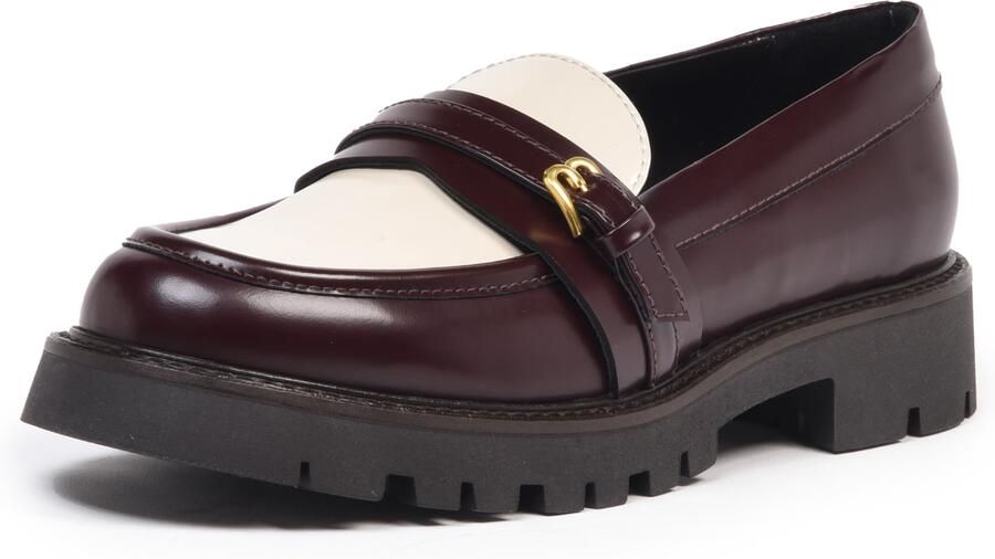 BALDININI Instappers beige bordeaux