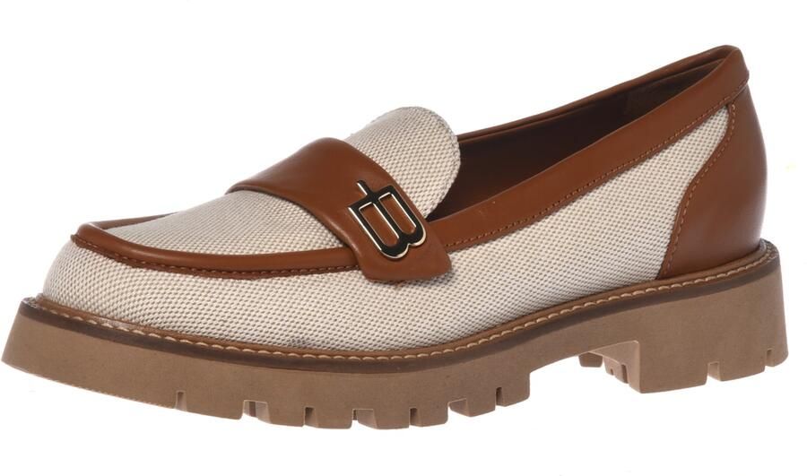 BALDININI Instappers bruin offwhite