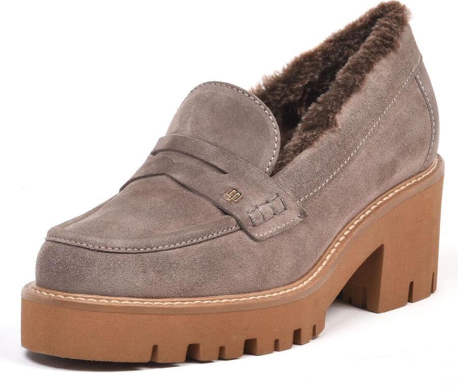 BALDININI Instappers taupe