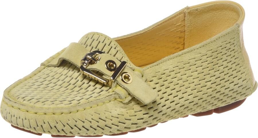 BALDININI Mocassins geel