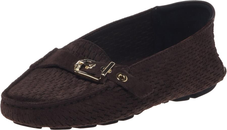 Baldinini Perforated Suede Loafer