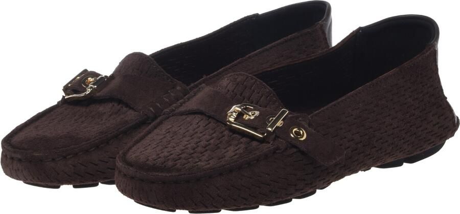 Baldinini Perforated Suede Loafer - Foto 4