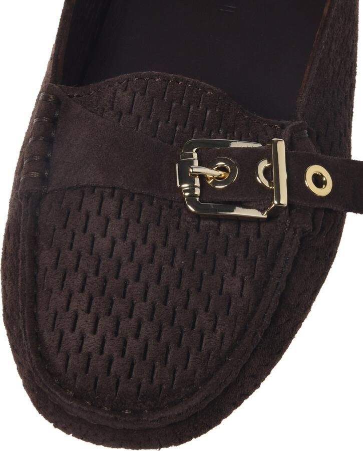 Baldinini Perforated Suede Loafer - Foto 3