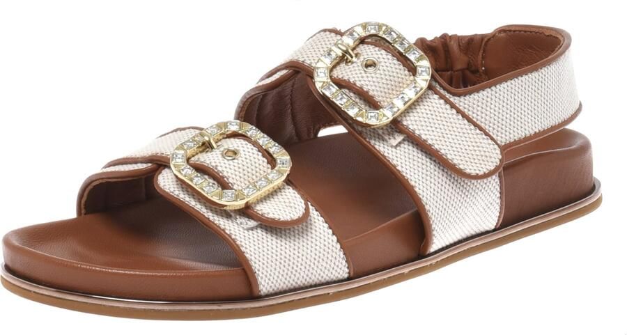 BALDININI Sandaal bruin wit