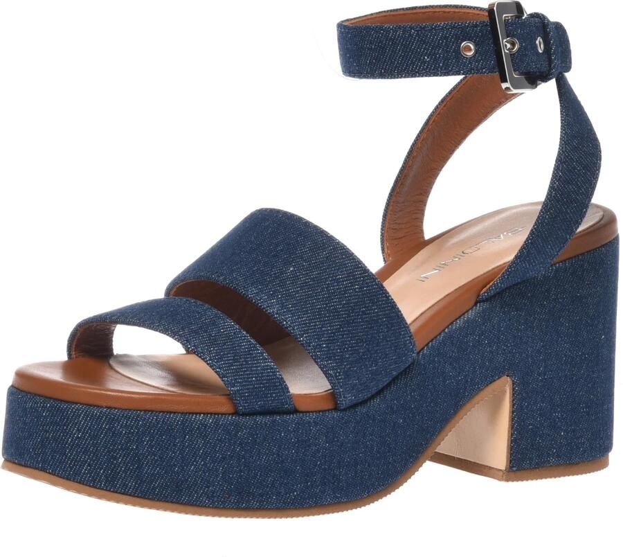 BALDININI Sandalen met riem blauw denim - Foto 2