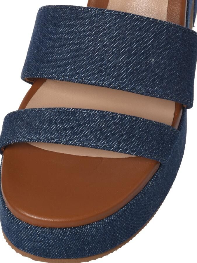BALDININI Sandalen met riem blauw denim - Foto 4