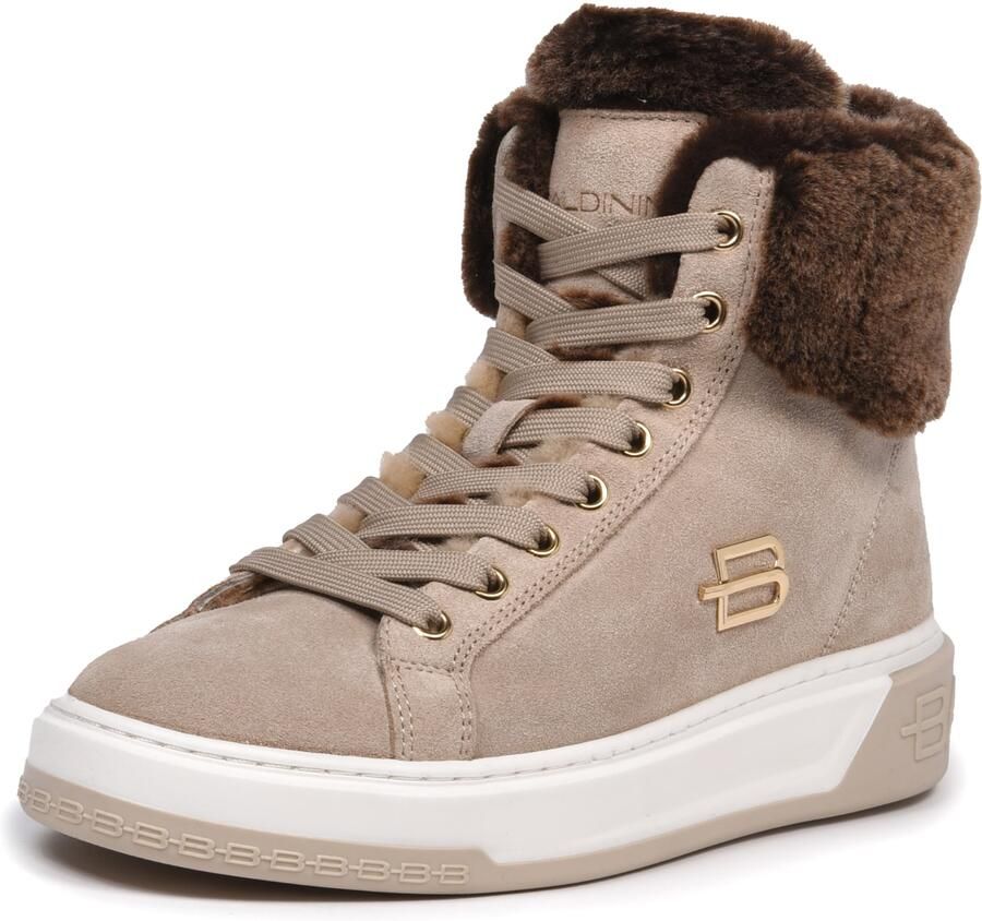 BALDININI Sneakers hoog beige bruin