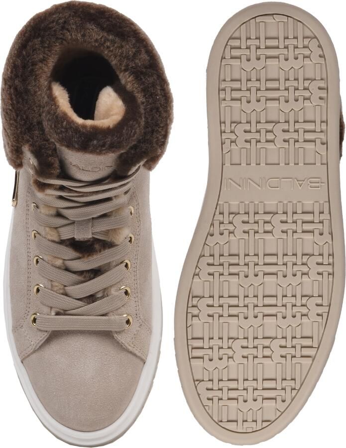 BALDININI Sneakers hoog beige bruin - Foto 3