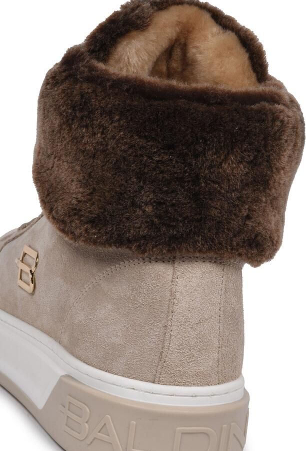 BALDININI Sneakers hoog beige bruin - Foto 4