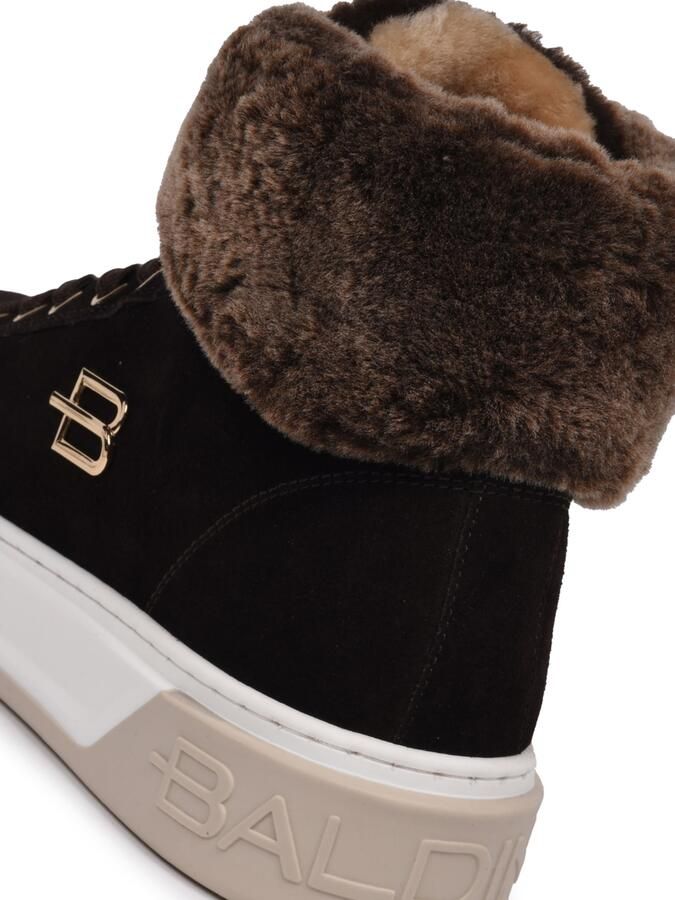 BALDININI Sneakers hoog bruin zwart - Foto 2
