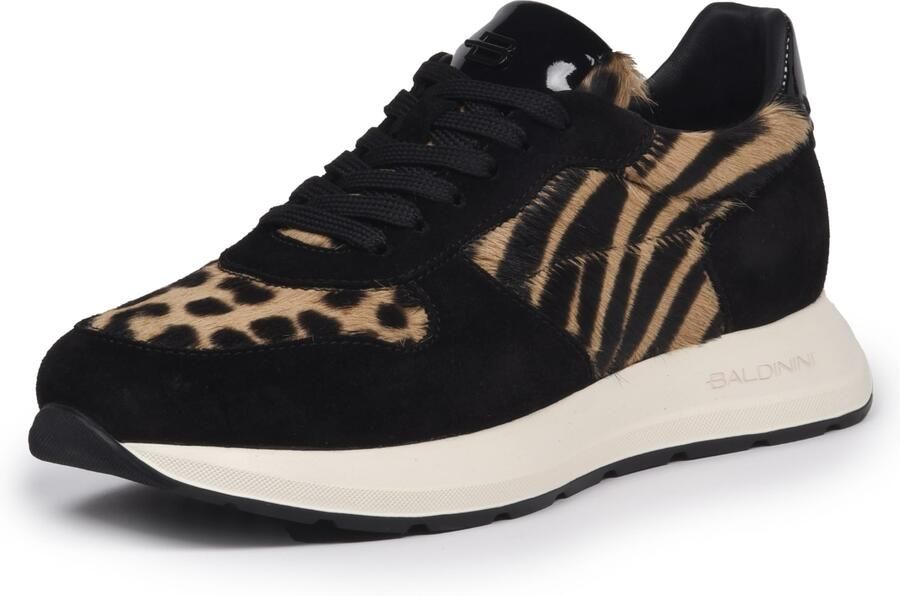 BALDININI Sneakers laag beige zwart
