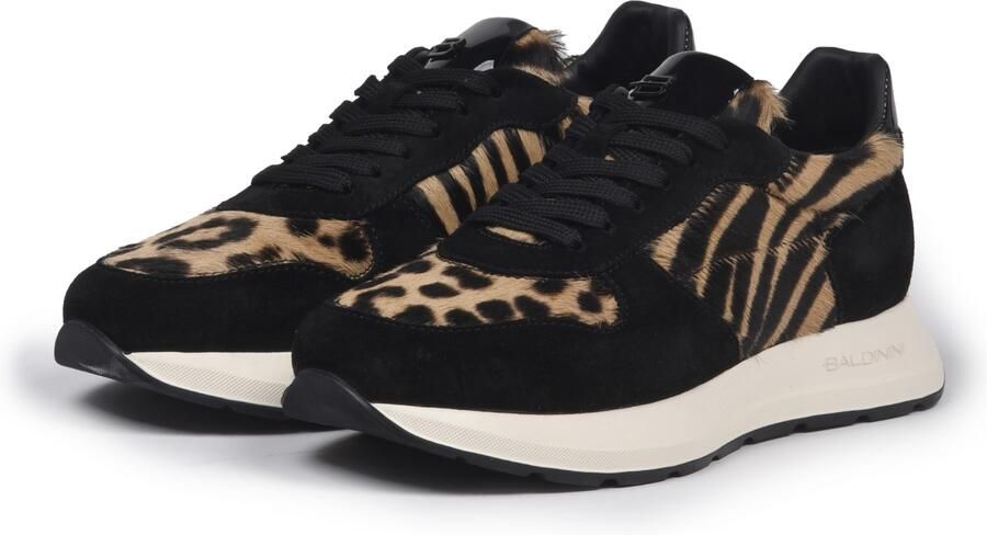 BALDININI Sneakers laag beige zwart - Foto 3