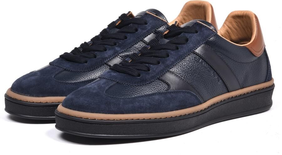 BALDININI Sneakers laag blauw bruin - Foto 3