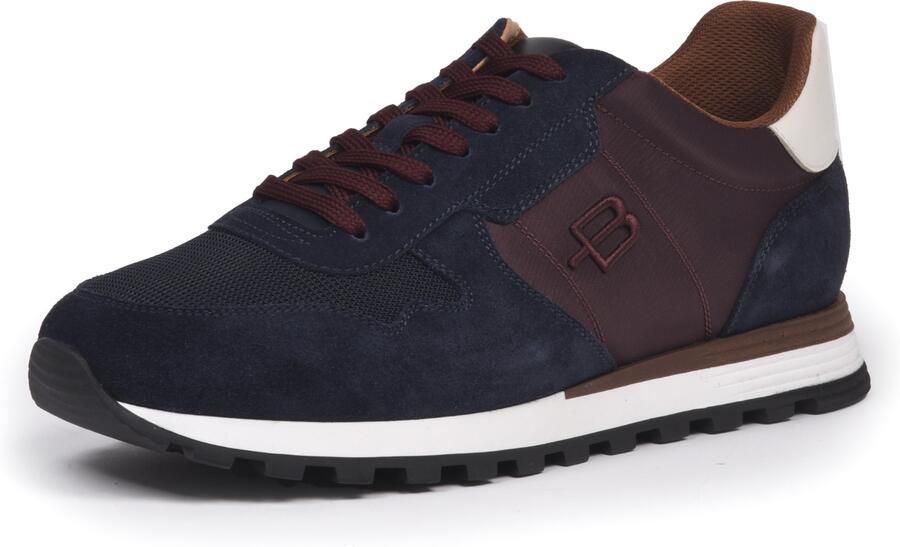 BALDININI Sneakers laag blauw bruin wit