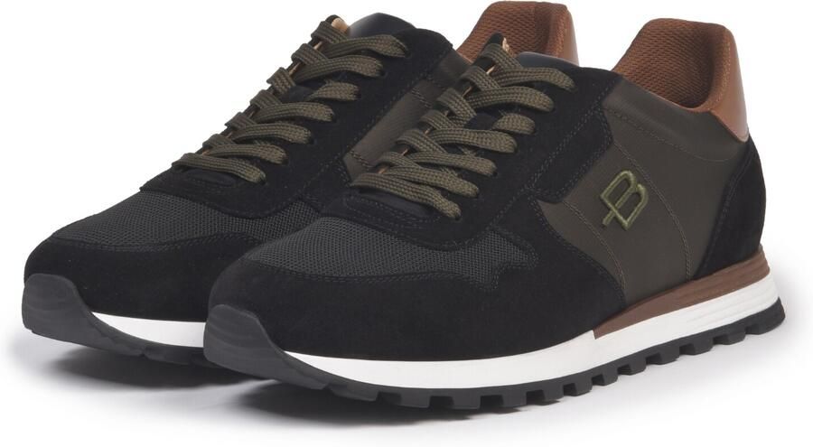 BALDININI Sneakers laag bruin zwart - Foto 3