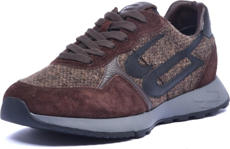 BALDININI Sneakers laag bruin zwart