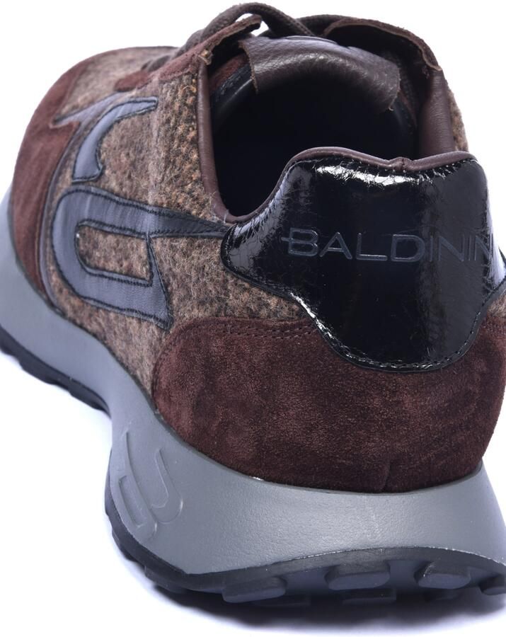 BALDININI Sneakers laag bruin zwart - Foto 2