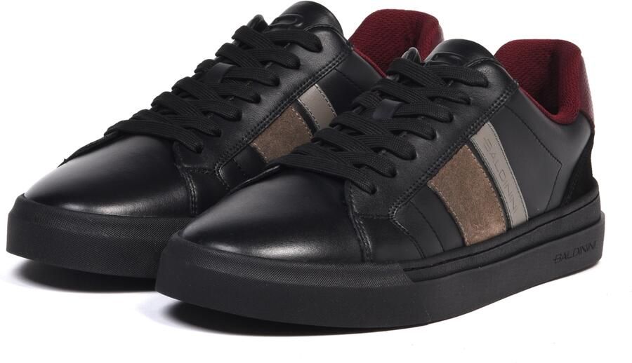 BALDININI Sneakers laag goud bloedrood zwart zilver - Foto 3