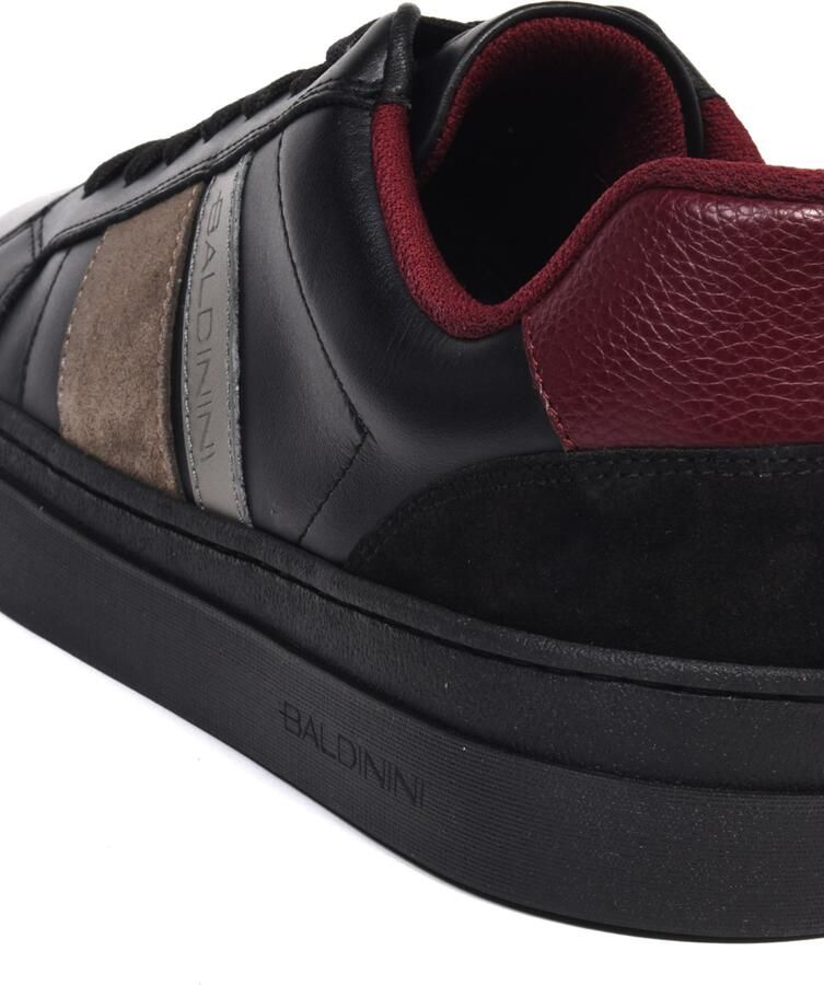 BALDININI Sneakers laag goud bloedrood zwart zilver - Foto 2