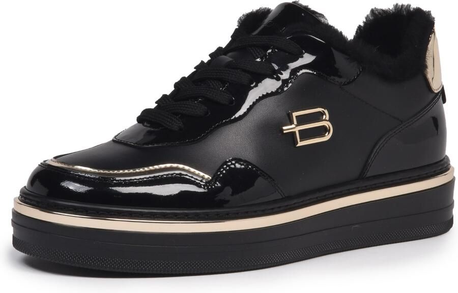 BALDININI Sneakers laag goud zwart
