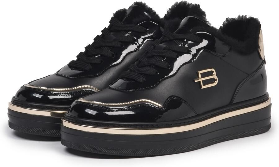 BALDININI Sneakers laag goud zwart - Foto 4