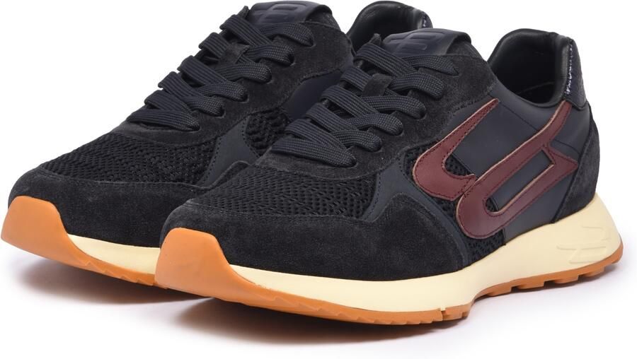 BALDININI Sneakers laag navy bruin - Foto 3